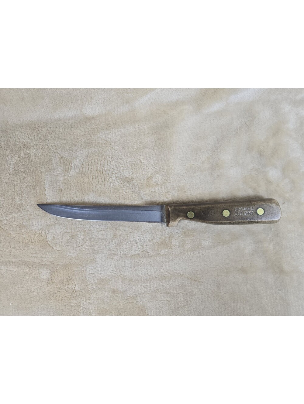 Vintage Chicago Cutlery 61S 6" Boning American Wood Handle Knife made USA